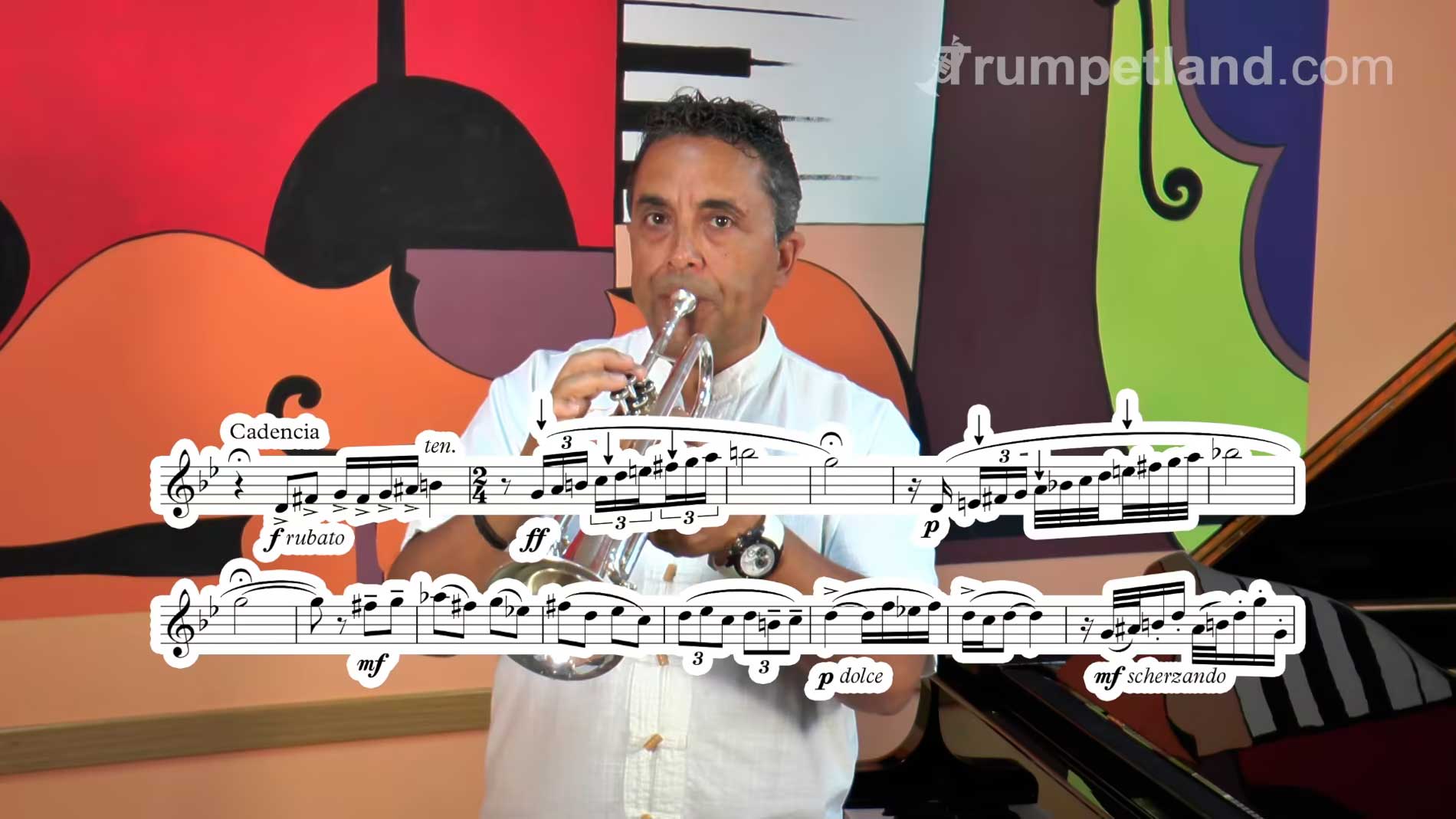 Benjamin Moreno — Arutiunian: Trumpet Concerto #6 (Final Cadenza)