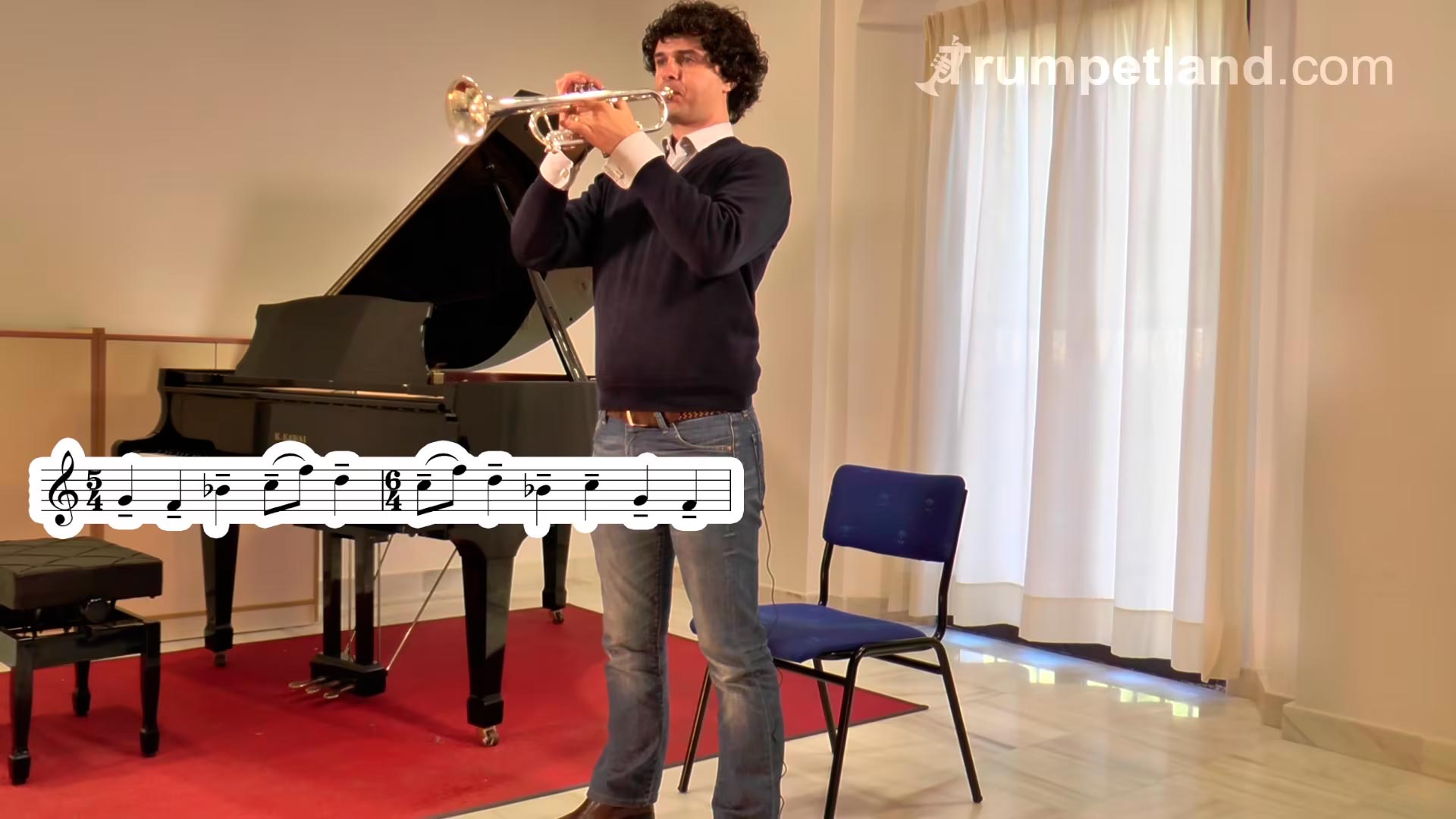 Fabio Brum — Finding the Best Posture and Body Position for Playing the Trumpet (Mussorgsky/Ravel: ‘Pictures at an Exhibition’, Opening Solo)
