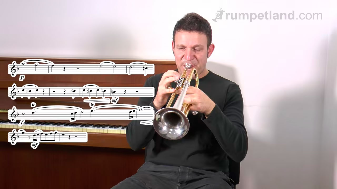 Luis Gonzalez — Haydn: Trumpet Concerto, 1st Movement (Part 2)