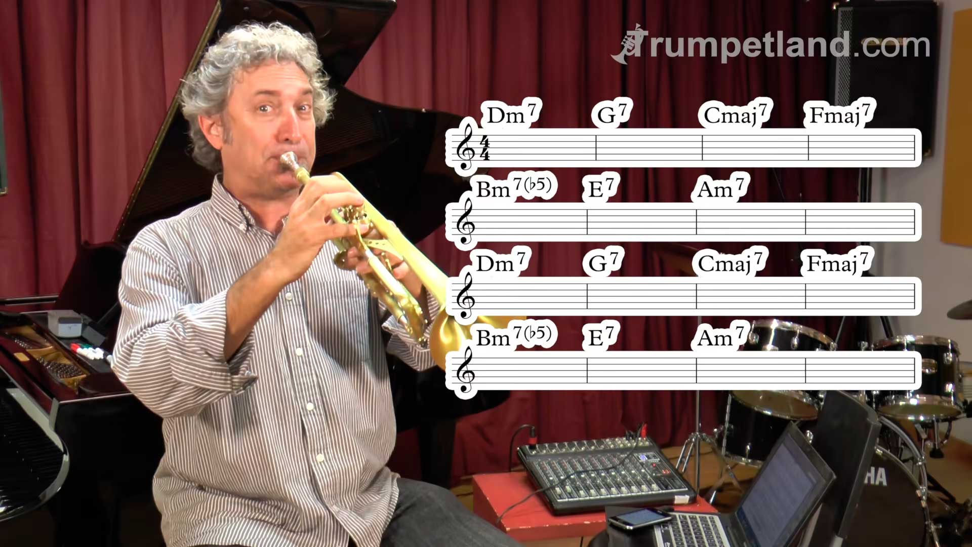 Matthew Simon — Scales Using Jazz Articulation #1: Major