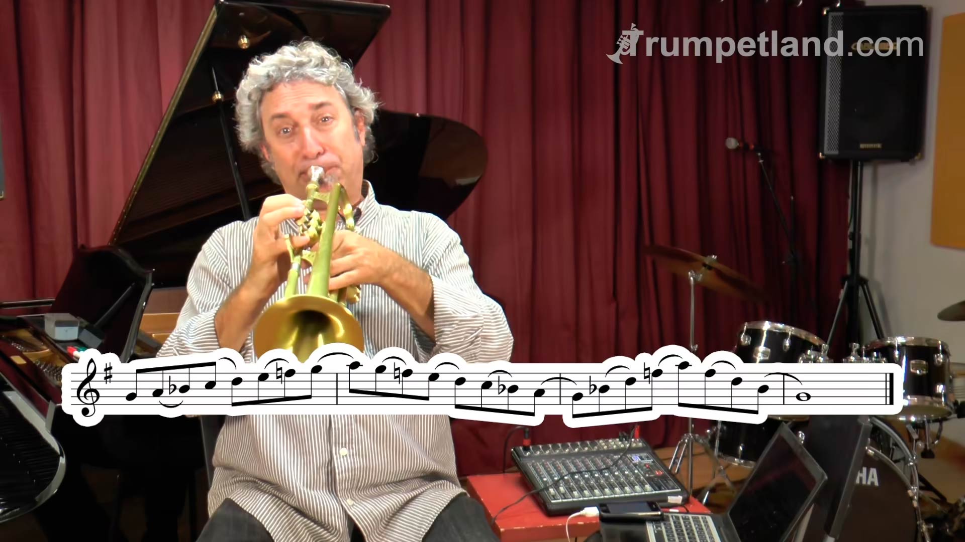 Matthew Simon — Scales Using Jazz Articulation #2: Dorian