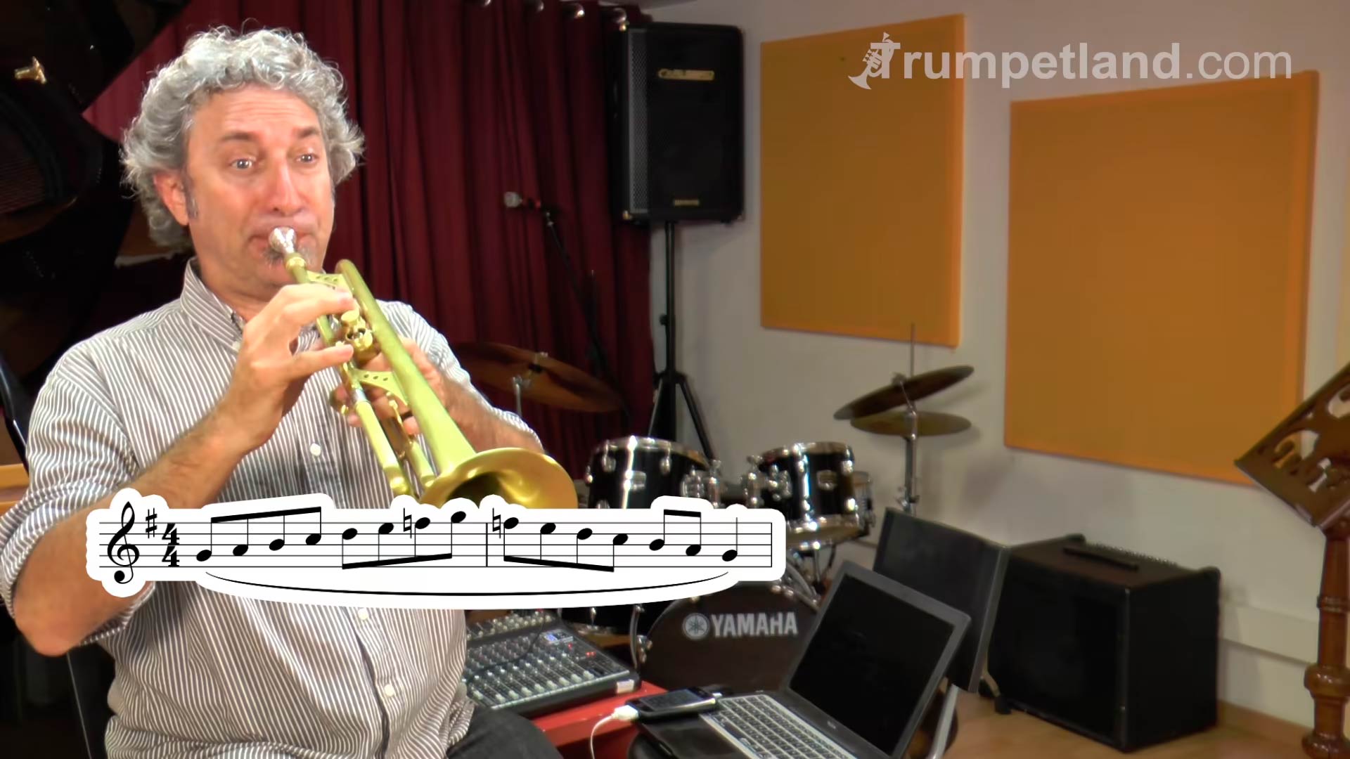 Matthew Simon — Scales Using Jazz Articulation #3: Mixolydian