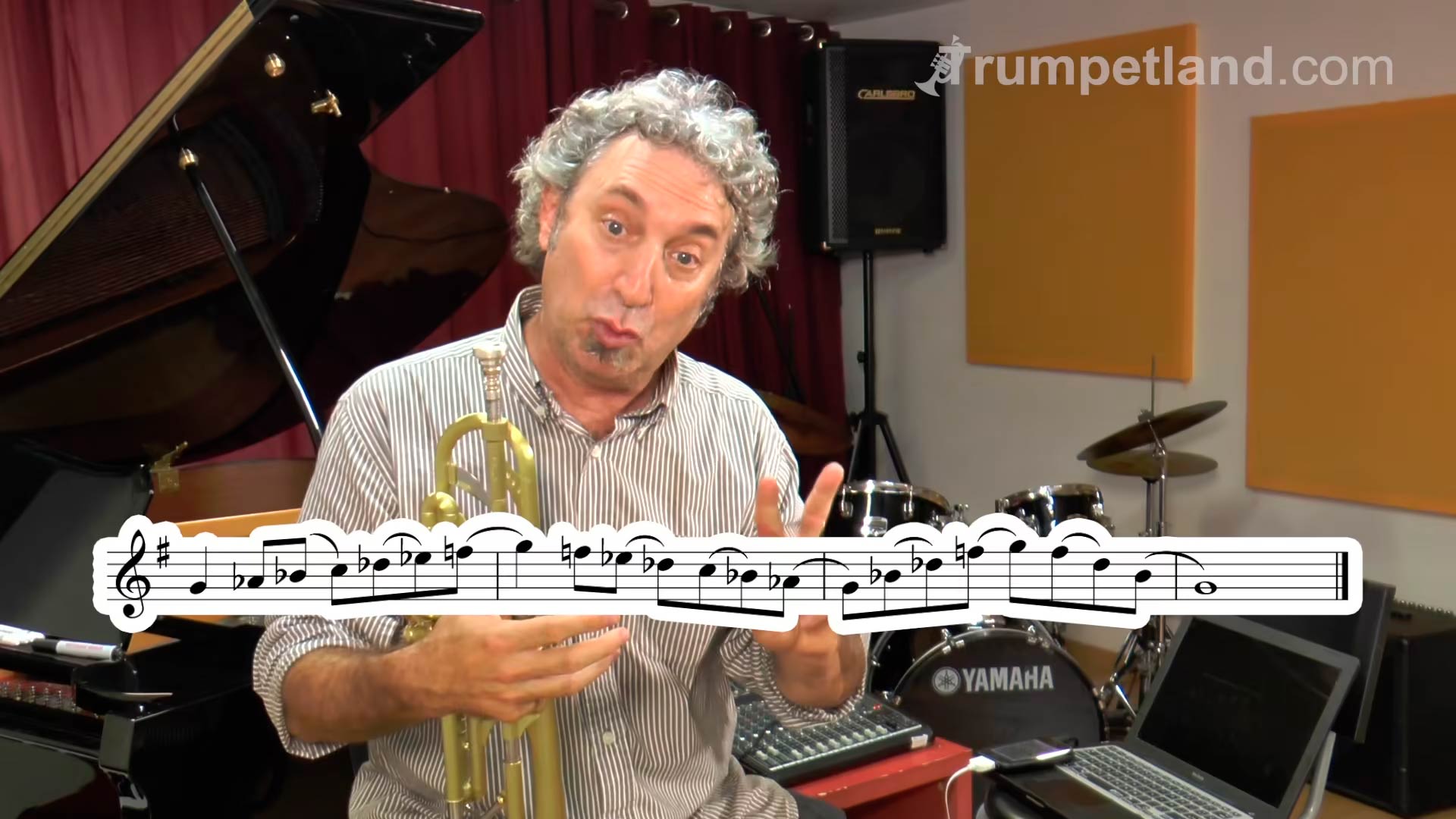 Matthew Simon — Scales Using Jazz Articulation #4: Locrian