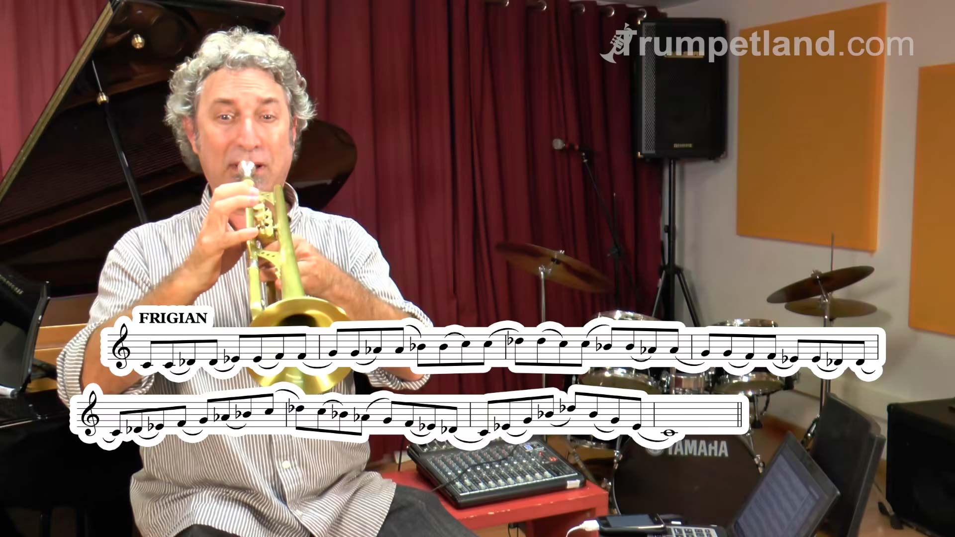 Matthew Simon — Scales Using Jazz Articulation #5: All the Modes