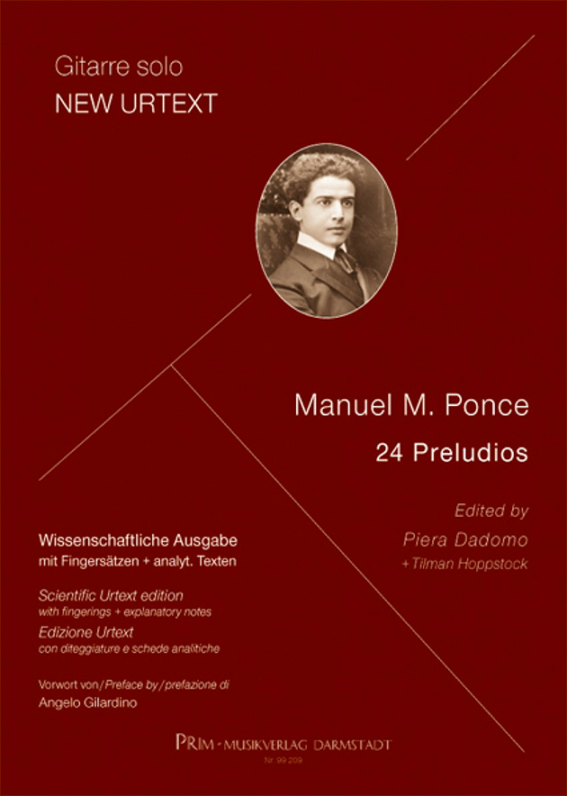 Ponce: “24 Preludios” Scientific Urtext Edition
